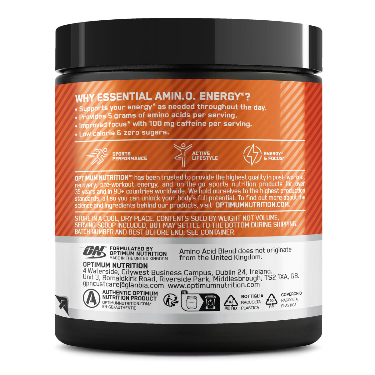 Amino Energy (270g) Orange
