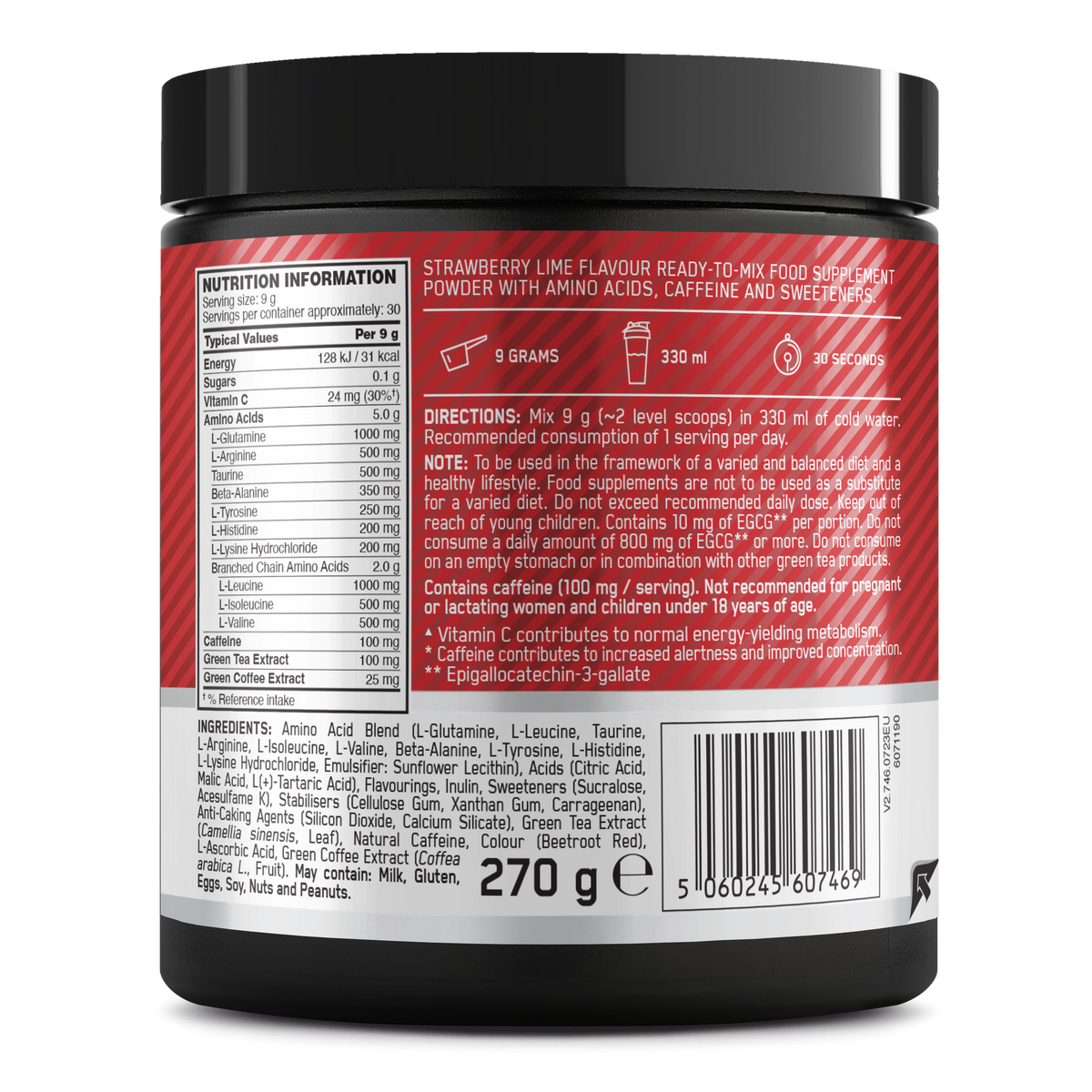 Amino Energy (270g) Strawberry Lime