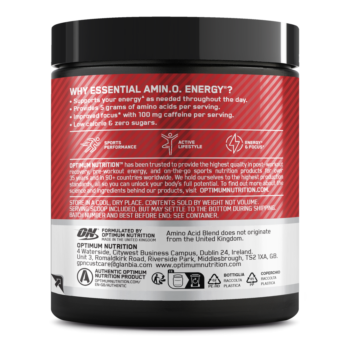 Amino Energy (270g) Strawberry Lime