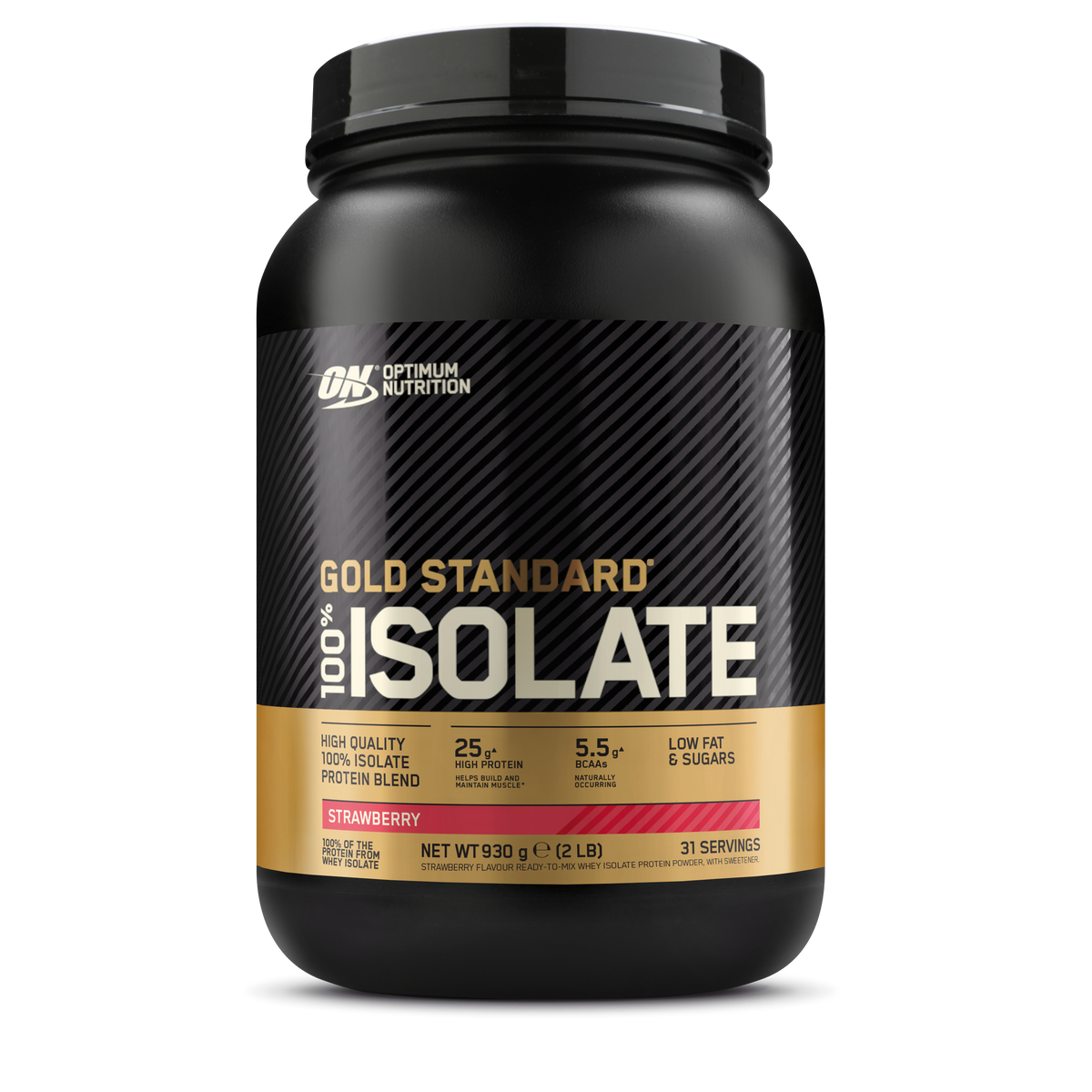 100% Gold Standard isolaate (930g) Strawberry
