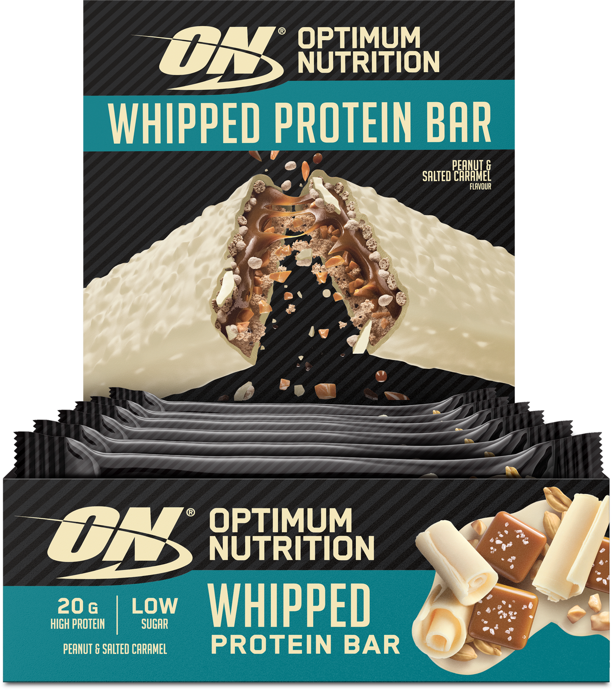 Whipped Protein Bar (10x60g) Peanut & Salted Caramel