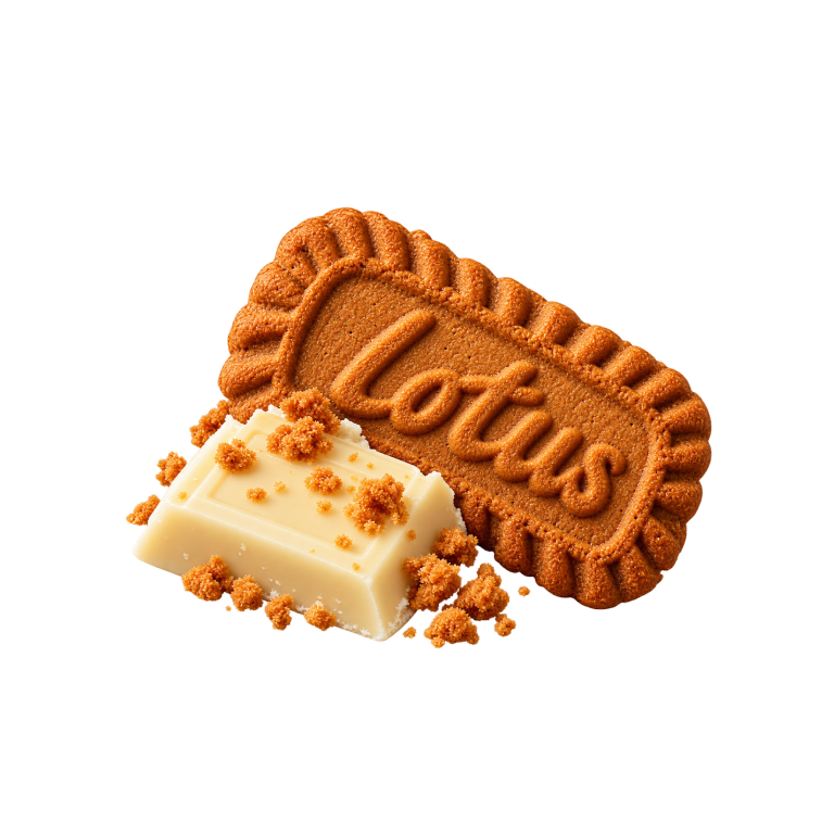 Chunky White chocolate caramel cookie (Lotus cookie)