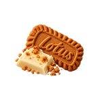 Chunky White chocolate caramel cookie (Lotus cookie)