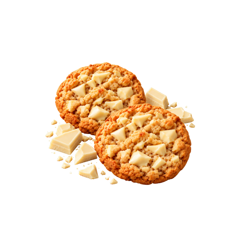 Chunky White Chocolate Cookie Crumble