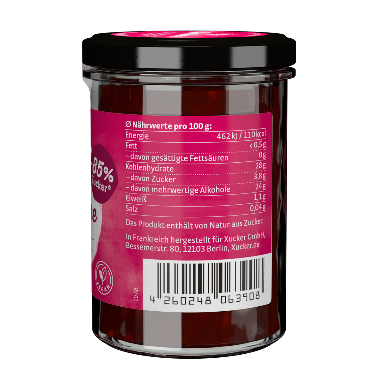 Fruitspread (220g) Raspberry