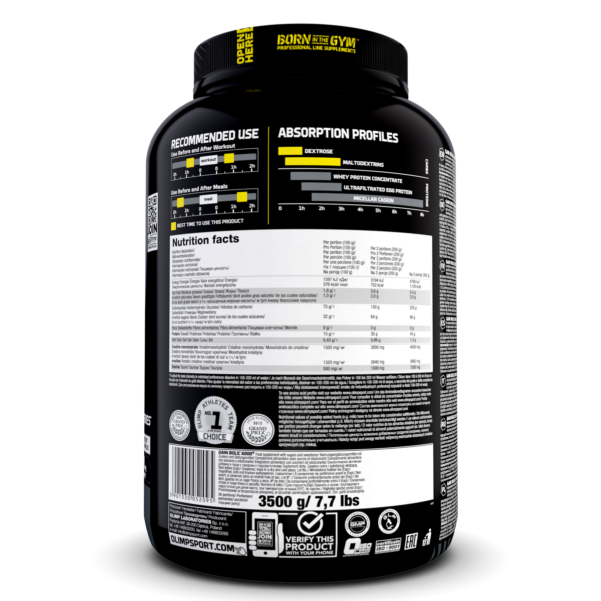 Gain Bolic 6000 (3500g) Erdbeere