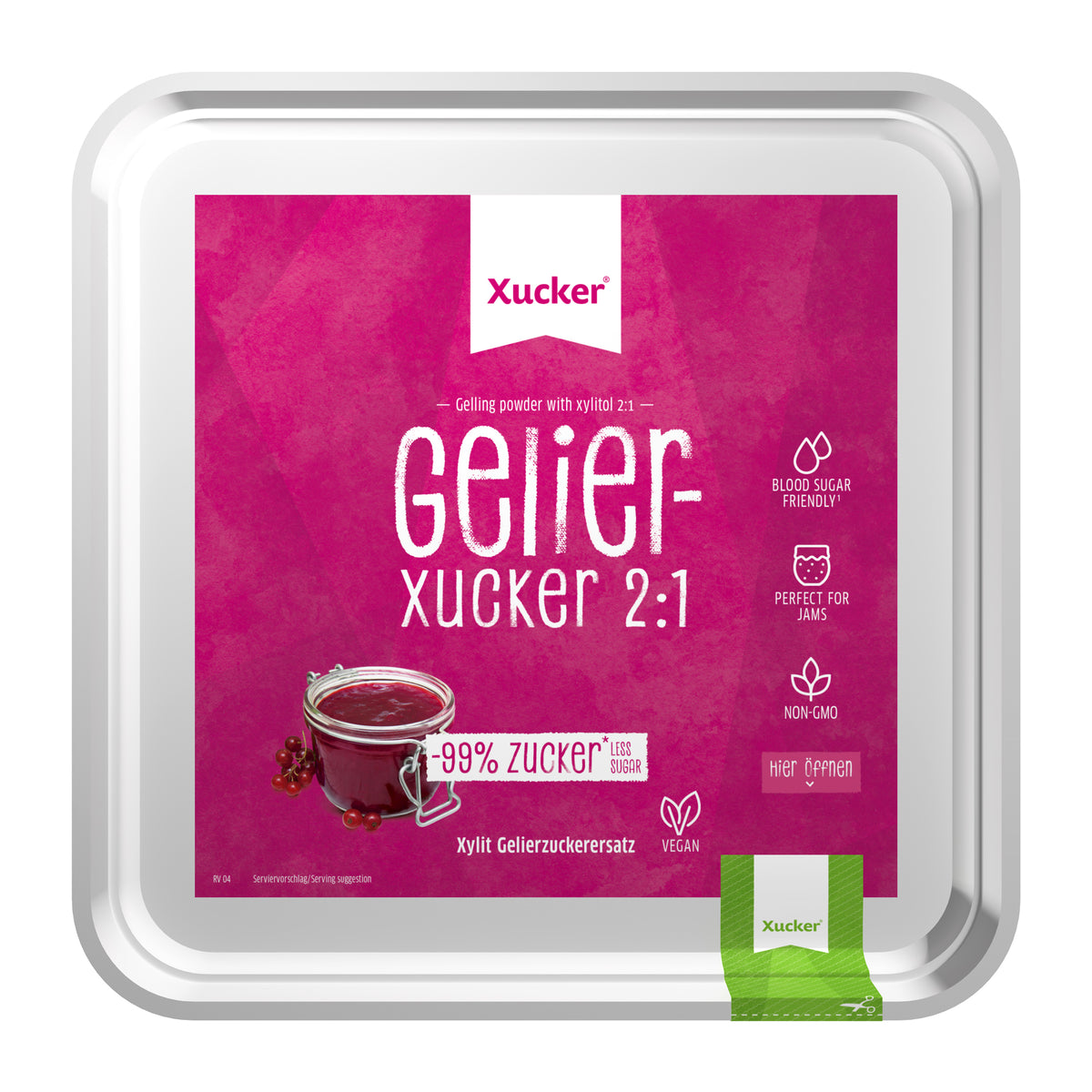 2:1 Gelei-Xucker uit xylitol (4000g)