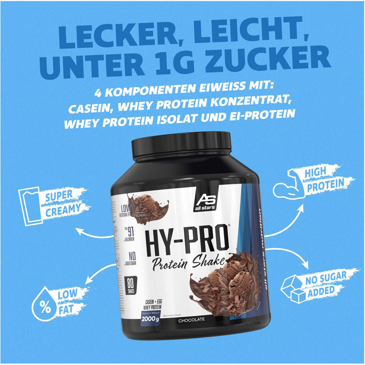 Hy-Pro 85 (2000g) Chocolate