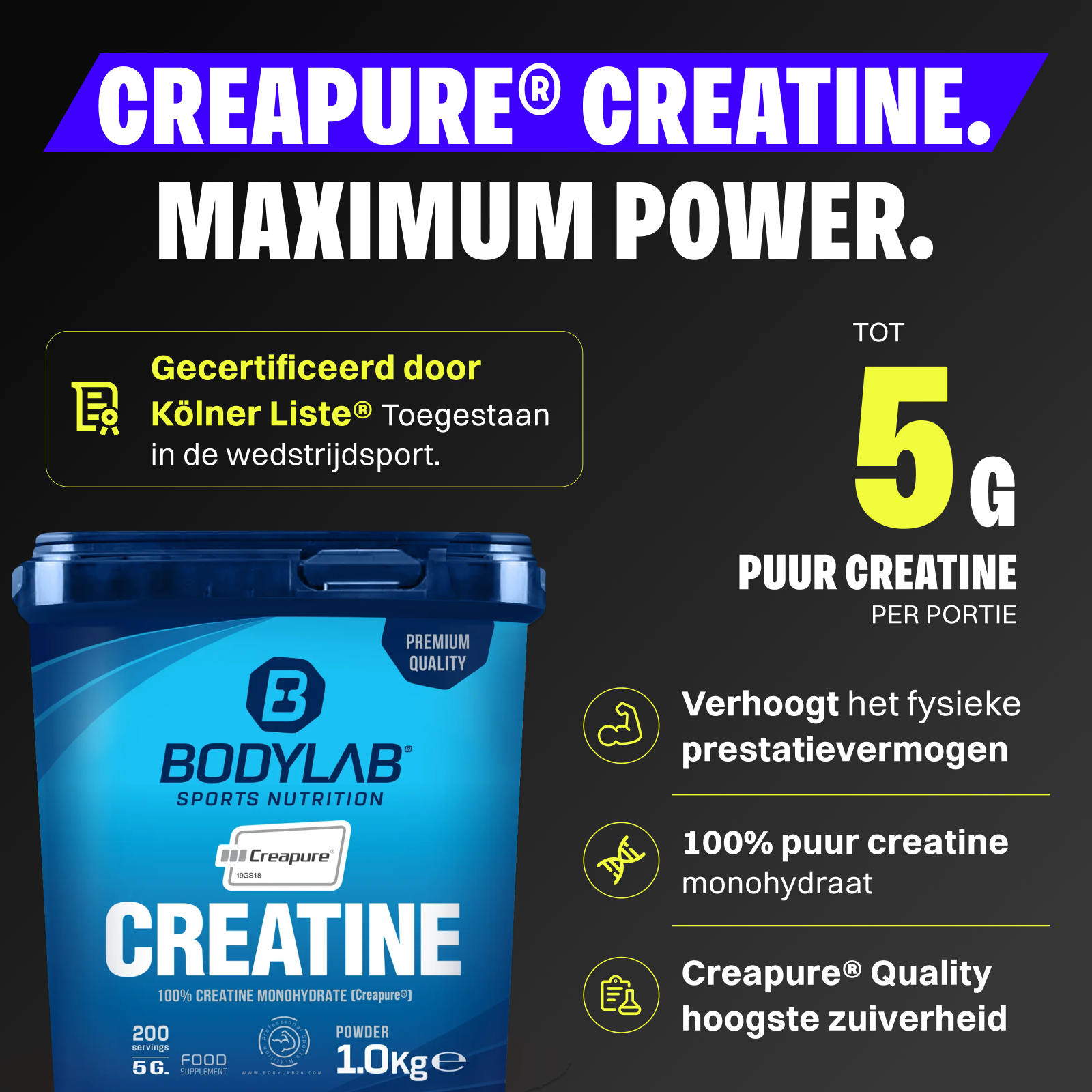 Creatine (Creapure®) (500g)