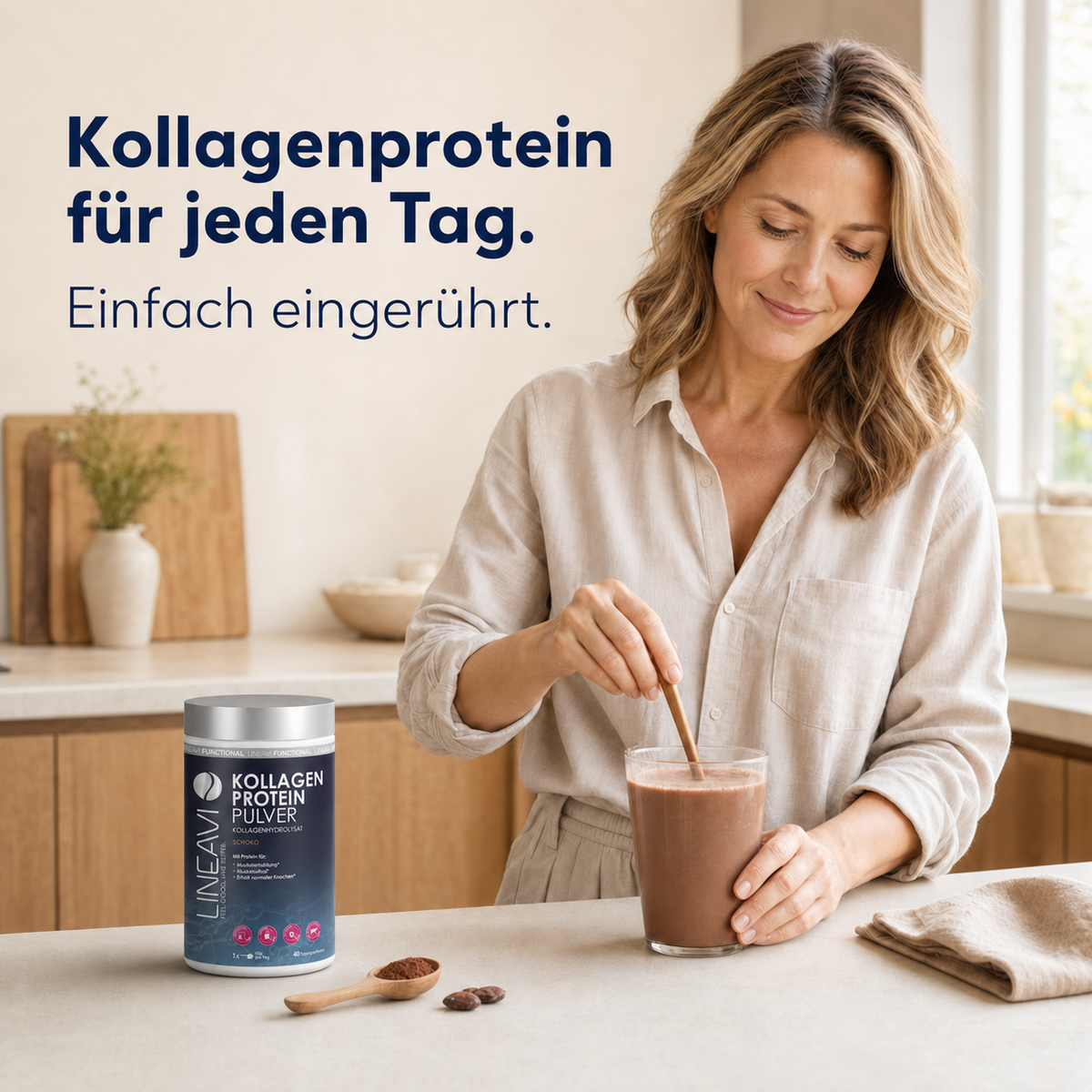 Kollagen Proteinpulver (400g) Chocolate