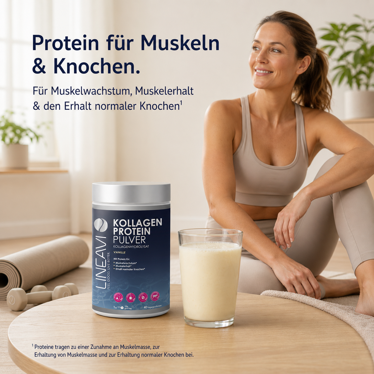 Kollagen Proteinpulver (400g) Vanilla