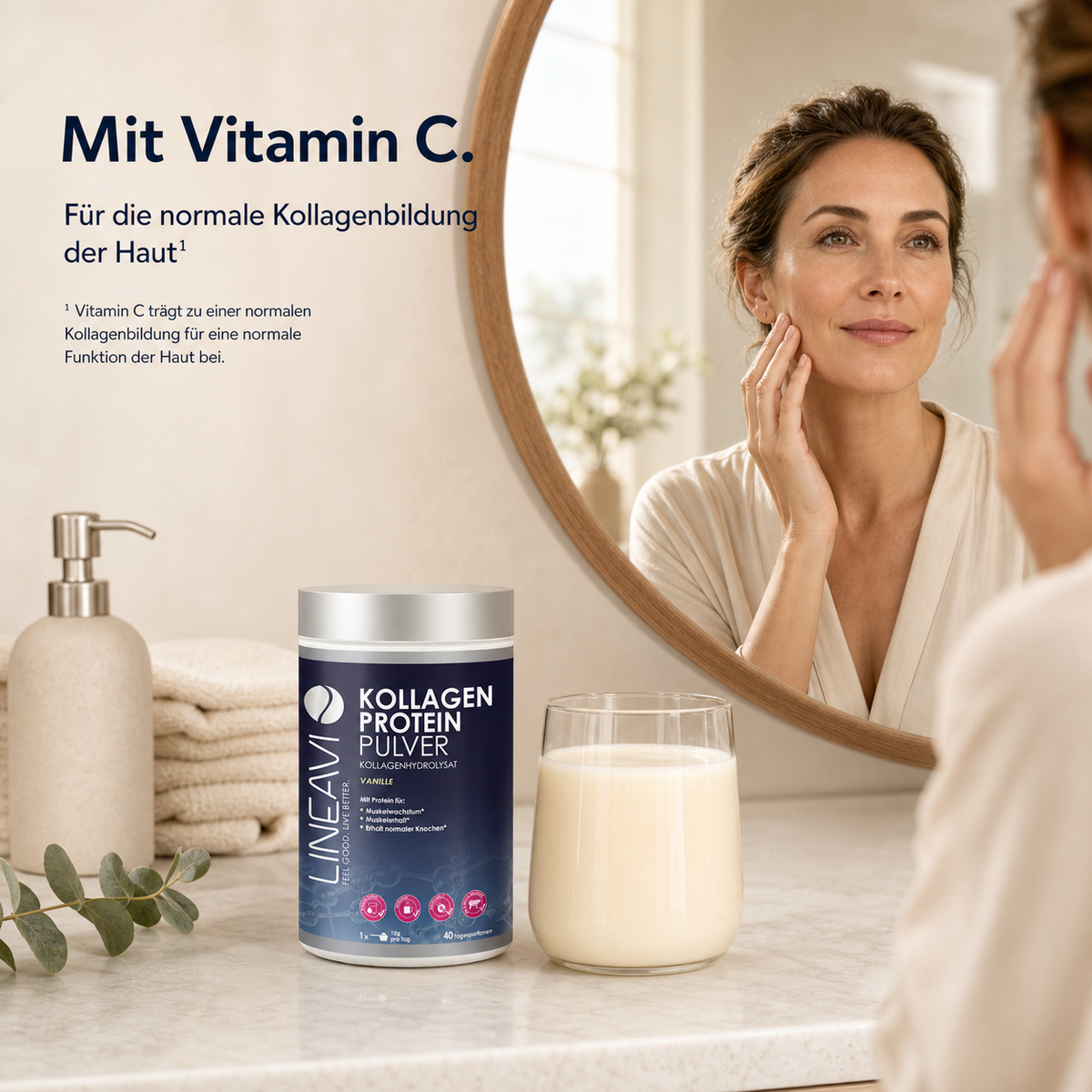 Kollagen Proteinpulver (400g) Vanilla