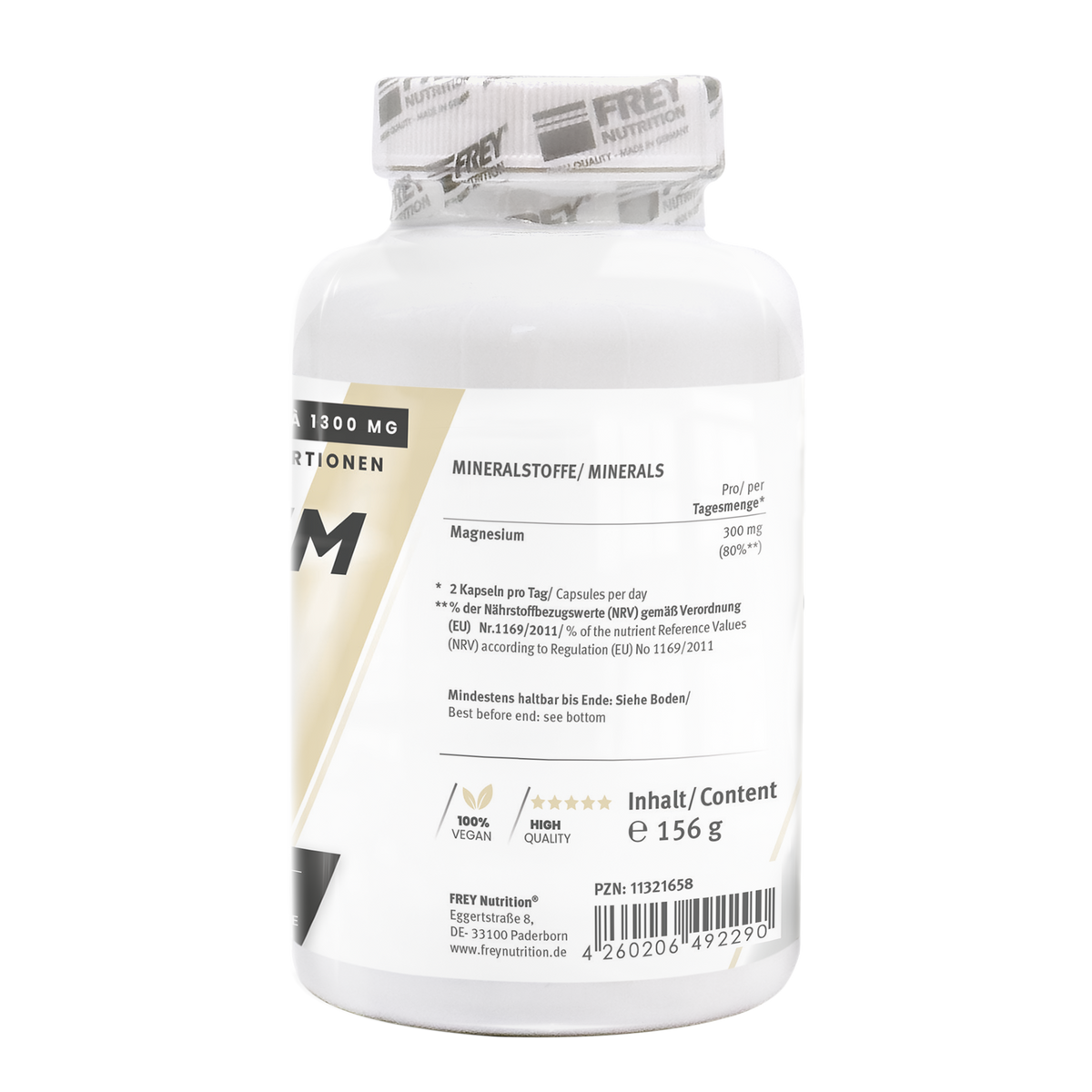 Magnesium Citrat (120 caps)