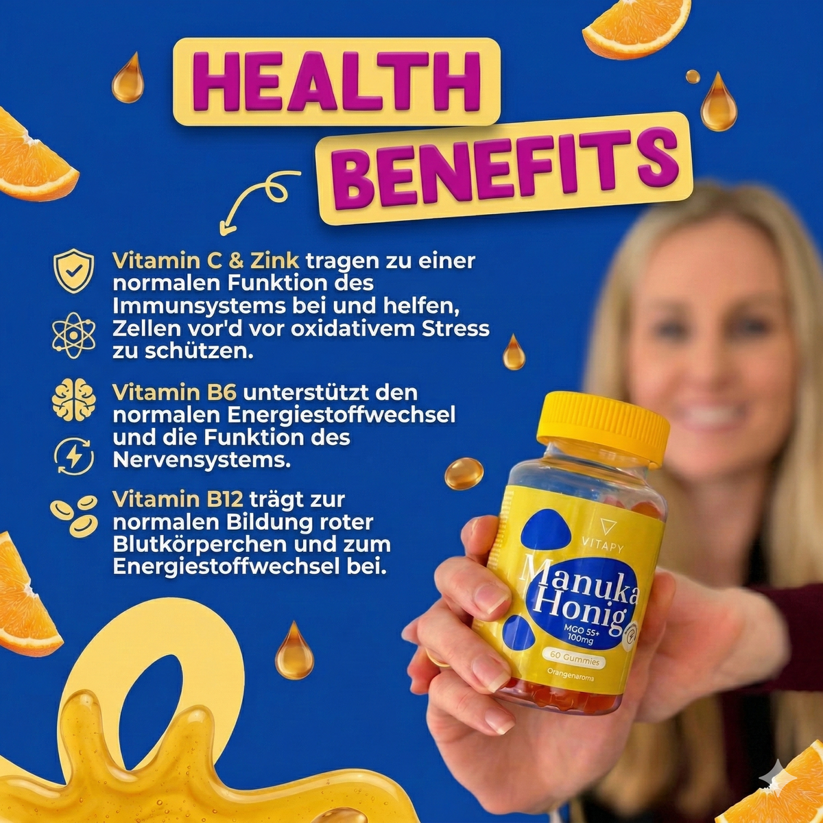 Manuka Honing (60 gummies)