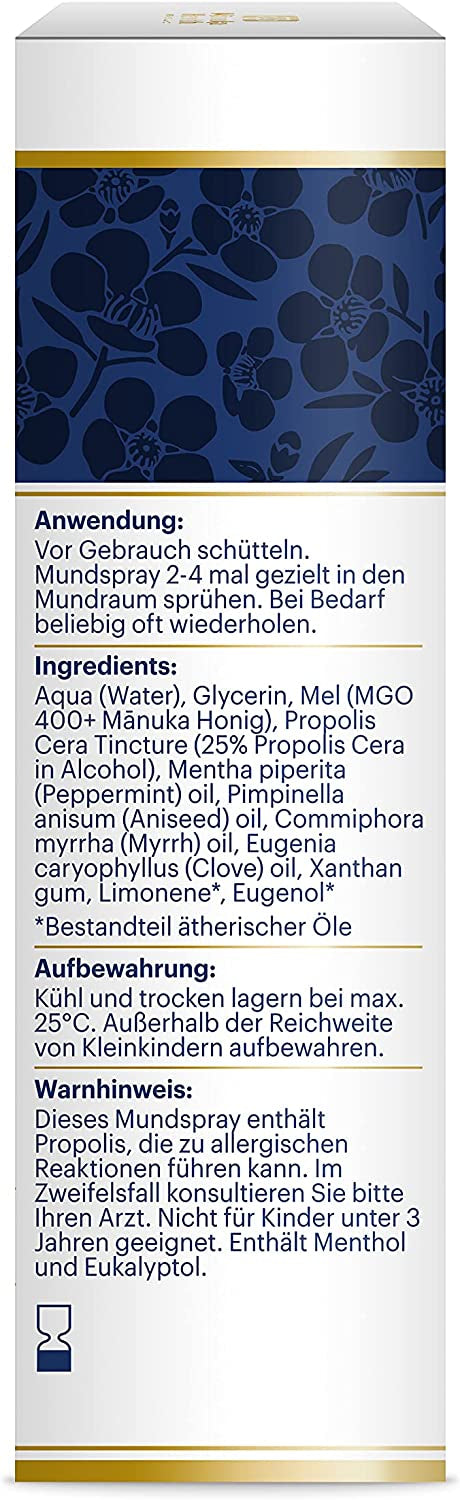 Manuka Propolis Mondspray MGO 400+ (20ml)