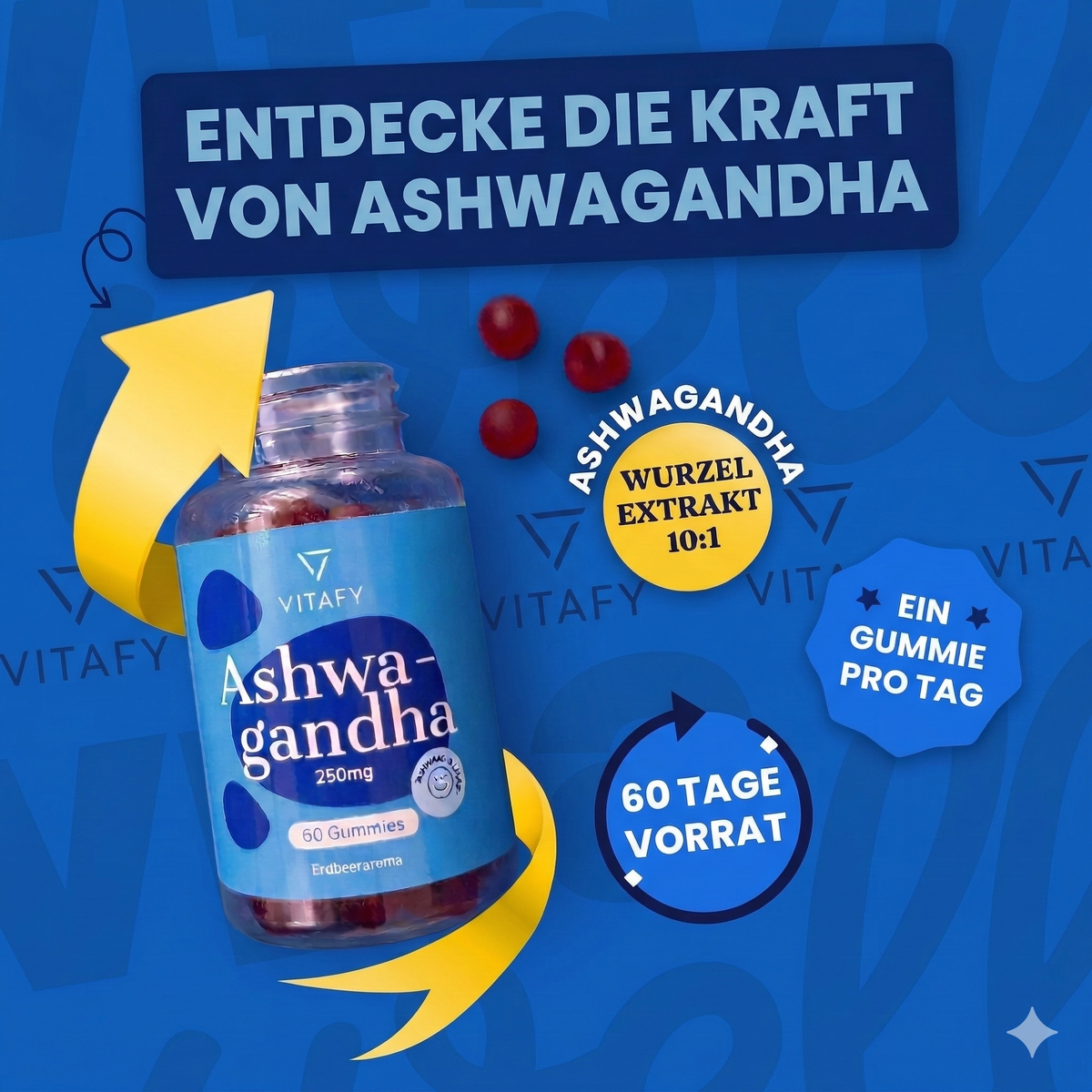 Ashwagandha (60 gummies)