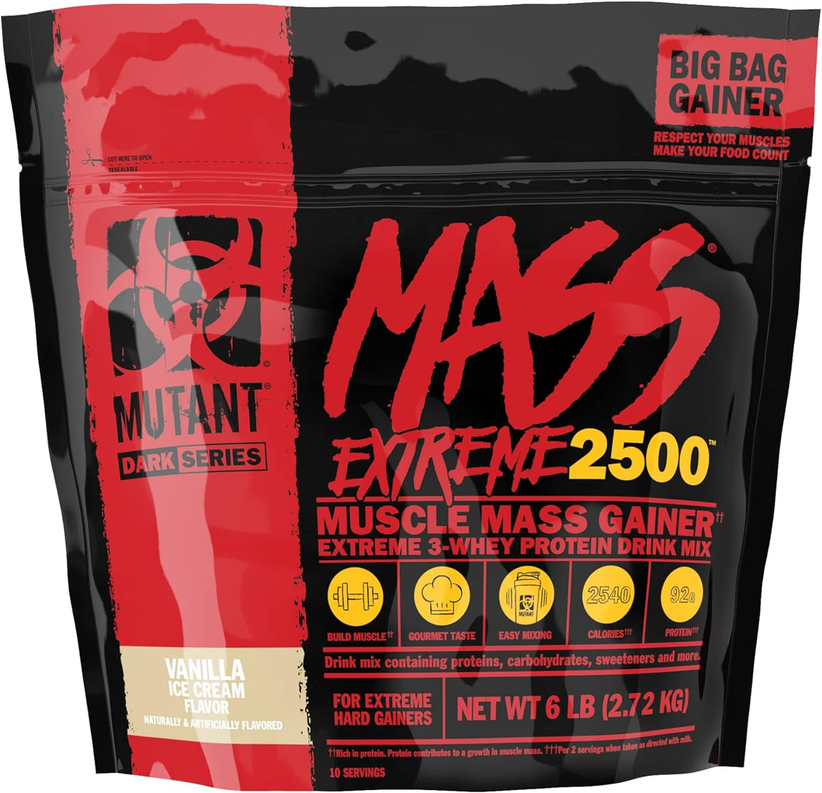 Mutant Mass XXXtreme (3178g) Vanilla Ice Cream