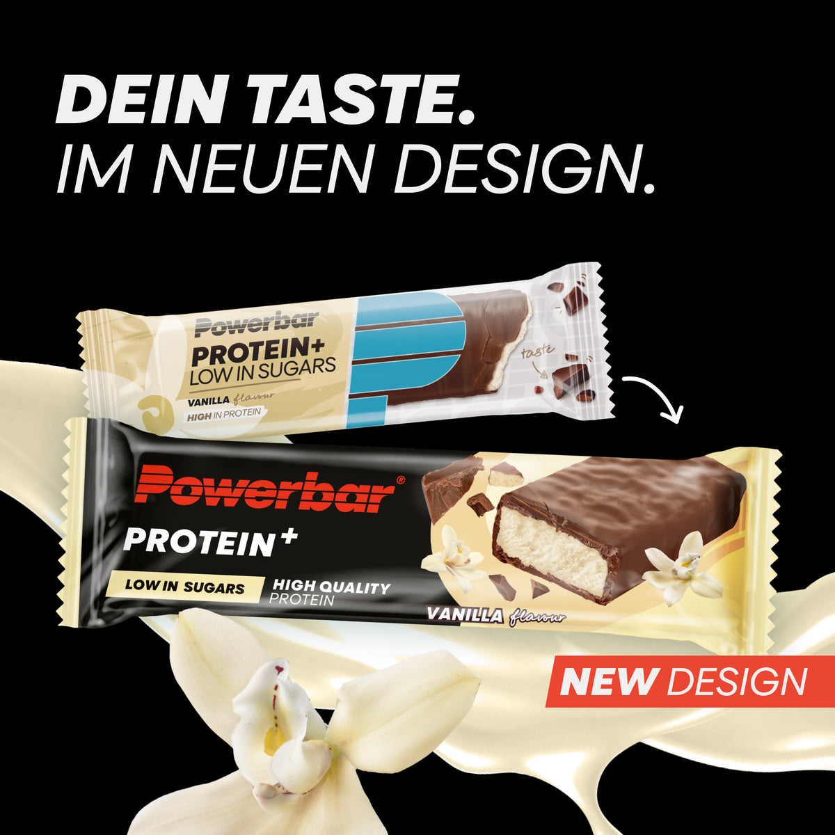 Protein+ Low in Sugars (16x35g) Vanilla