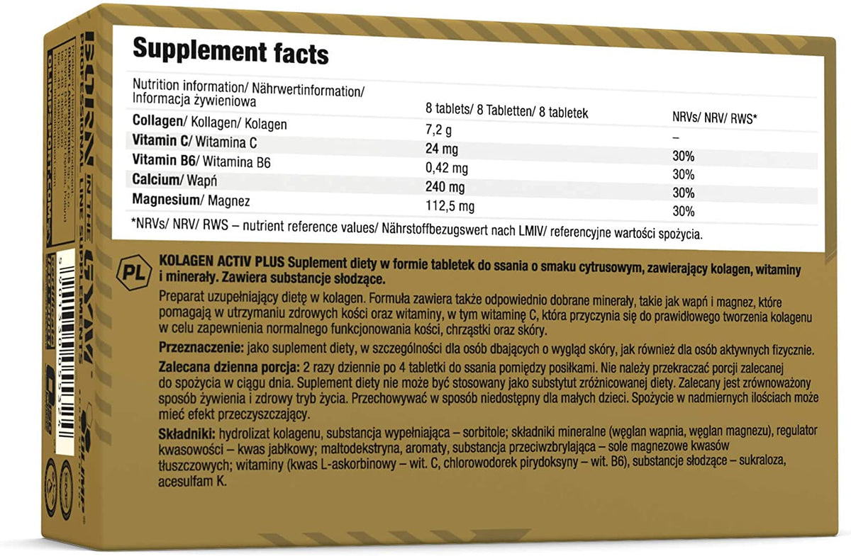 Collagen Active Plus Sport Edition (80 Tabs)