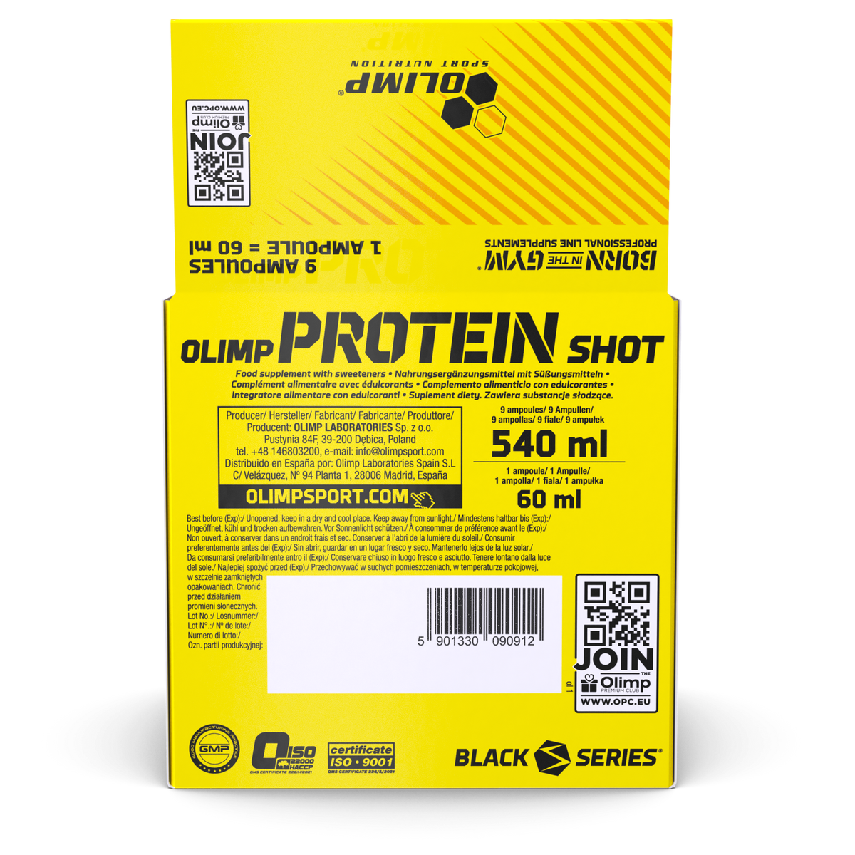 Olimp Protein Shot Orange (9x60ml)