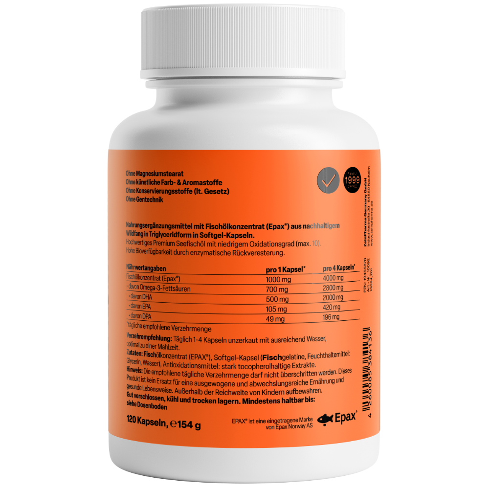 Omega 3 Gold - Brain Edition (120 capsules)