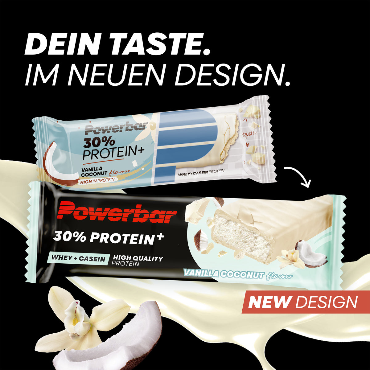 30% Protein Plus Bar (15x55g) Vanilla Coconut
