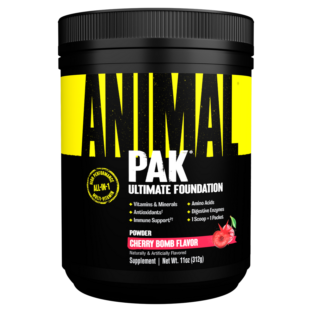 Animal Pak Powder (342g) Cherry-Berry