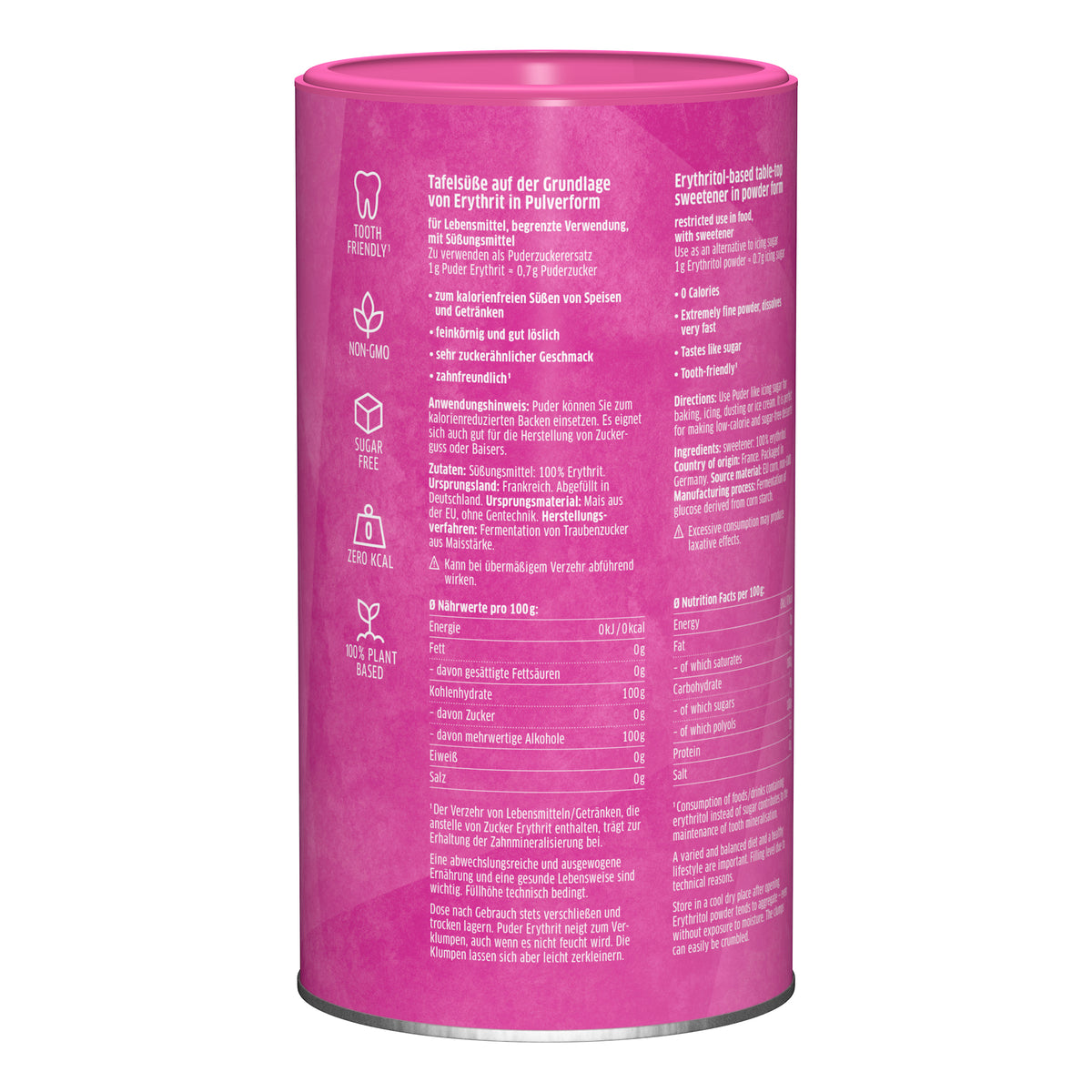 Poeder Xucker Erythritol (600g)