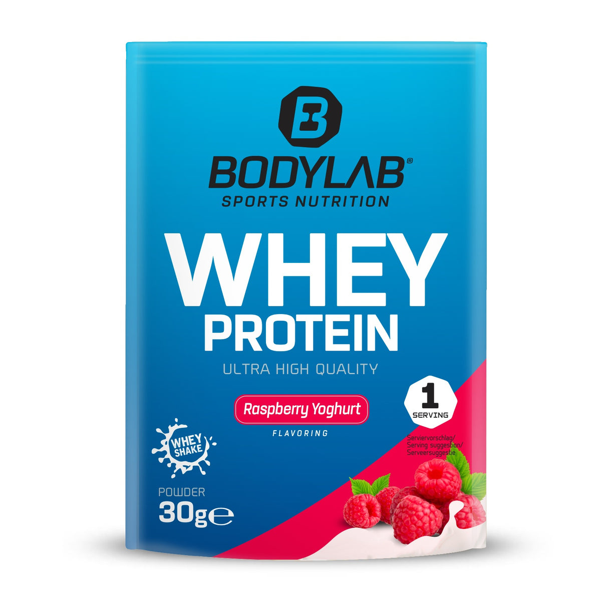 Whey Protein proefpakket (30g) Raspberry Yoghurt