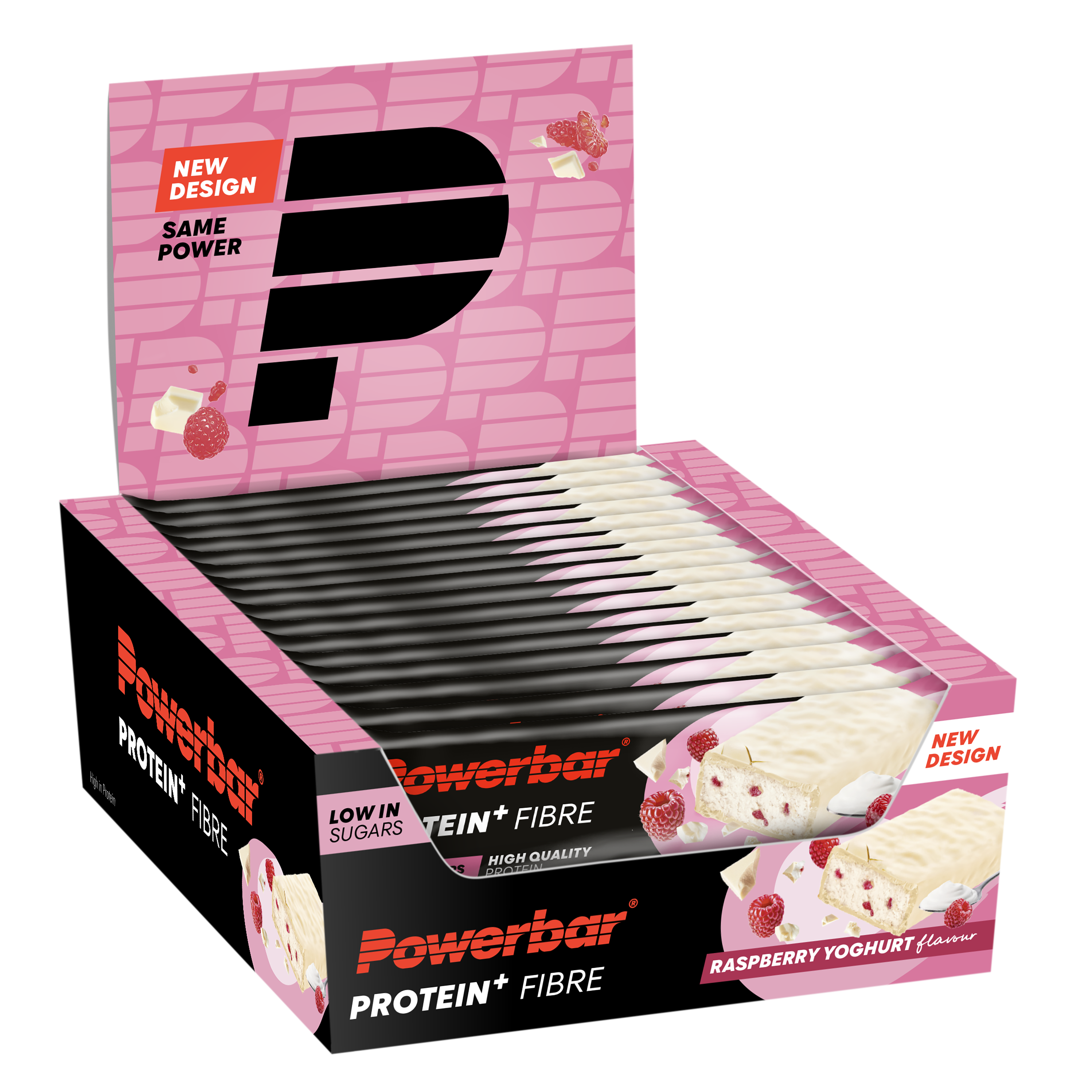 Protein Plus Fibre Bar Raspberry Yoghurt (16x35g)