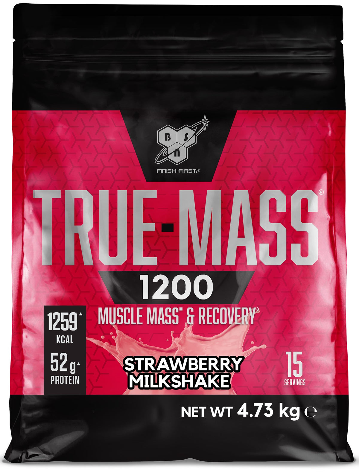 True Mass 1200 (4800g) Strawberry