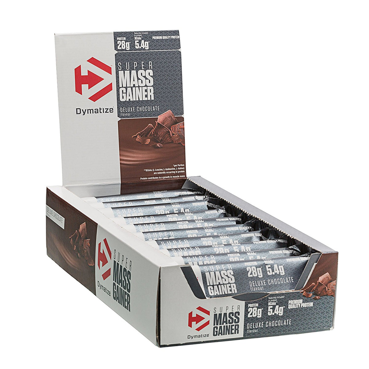 Super Mass Gainer Bar (10x90g) Deluxe Chocolate