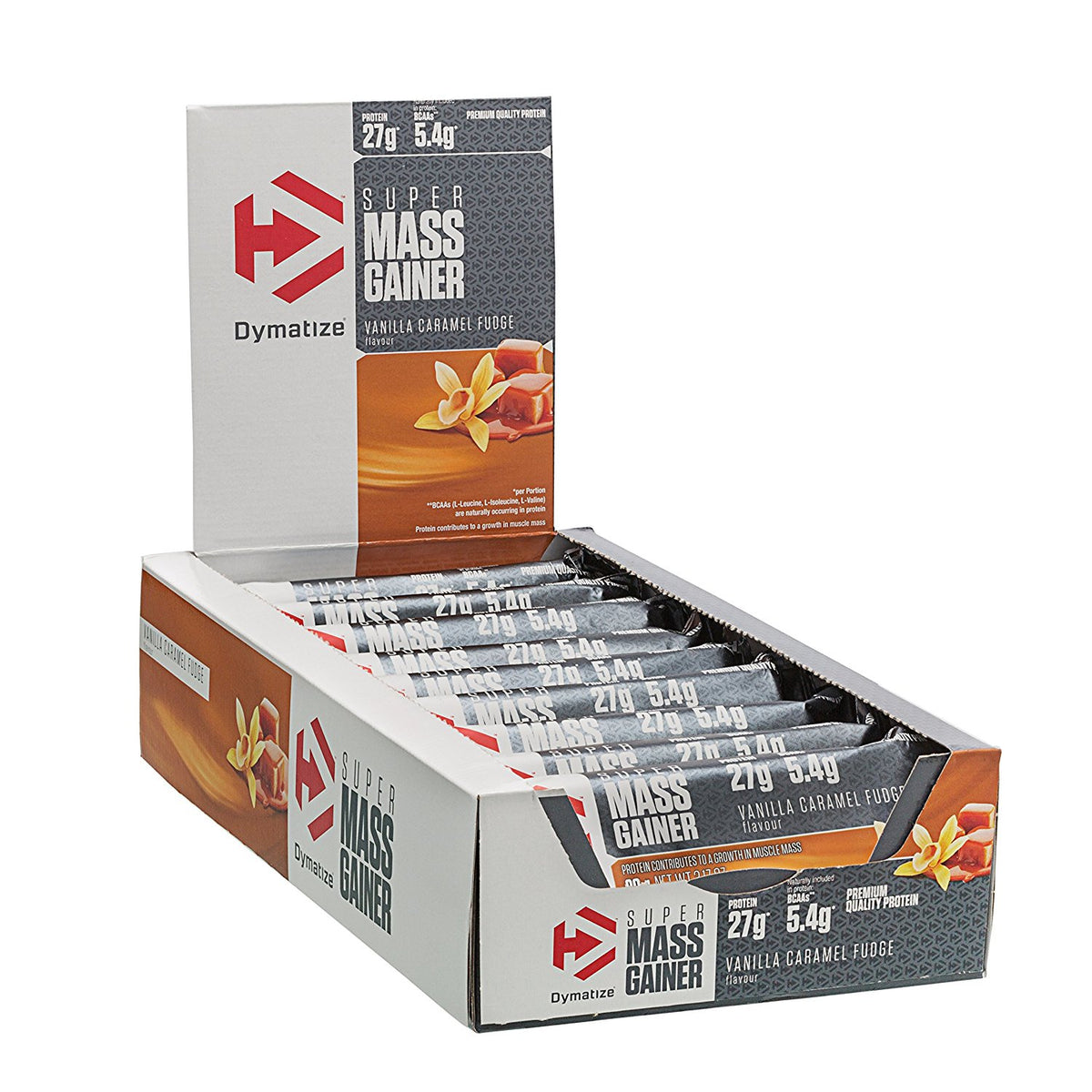 Super Mass Gainer Bar (10x90g) Vanilla-Caramel Fudge