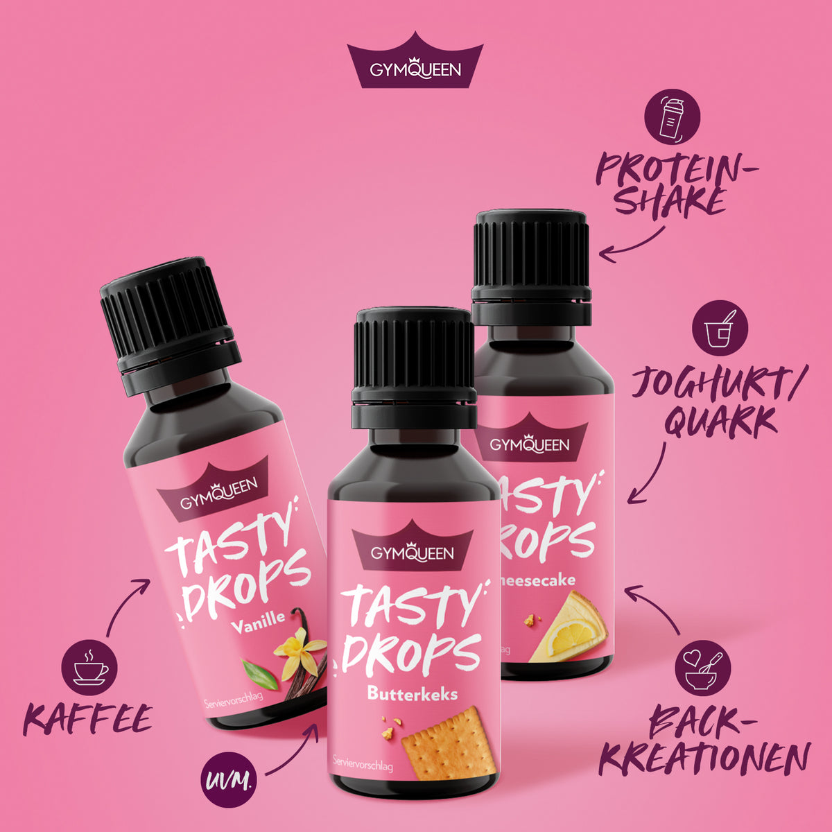 GYMQUEEN Tasty Drops (30ml)