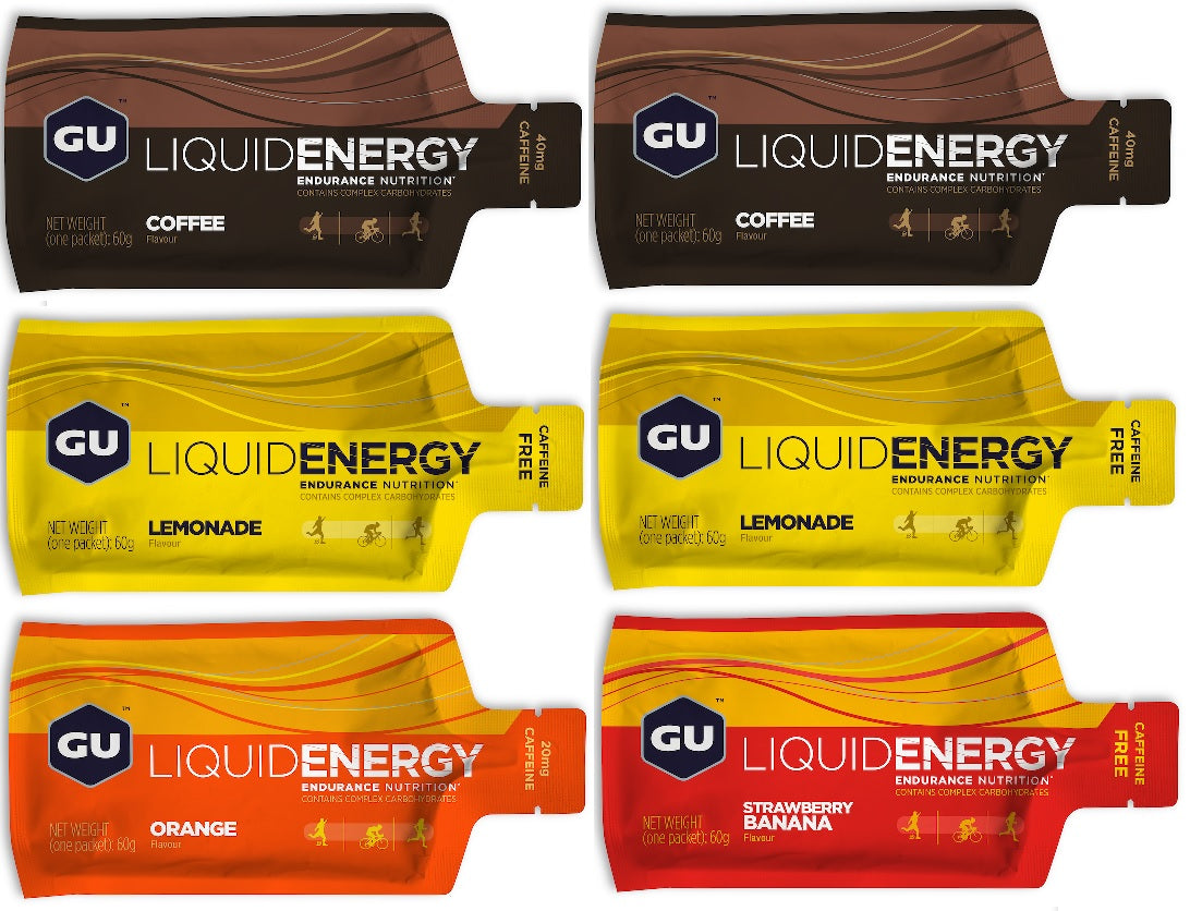 Liquid Energy Gel 6er Testpakket (6x60g)