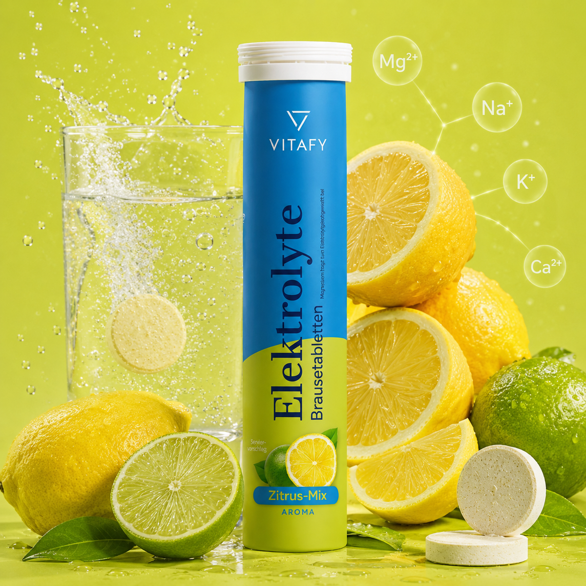 Elektrolyten - Citrus Mix (20 bruistabletten) - 6 pack