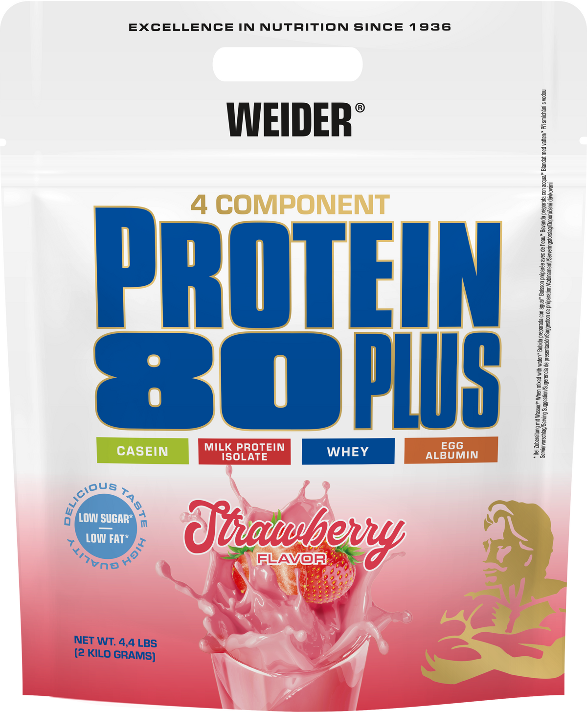 Protein 80 Plus (2000g) Strawberry