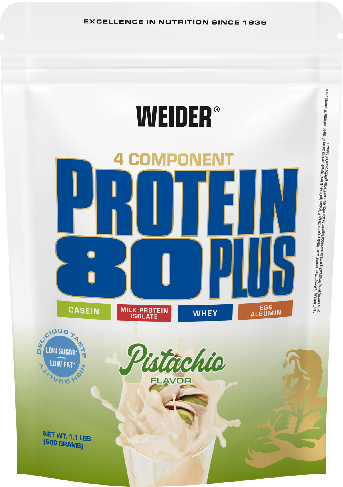 Protein 80 Plus (500g) Pistachio