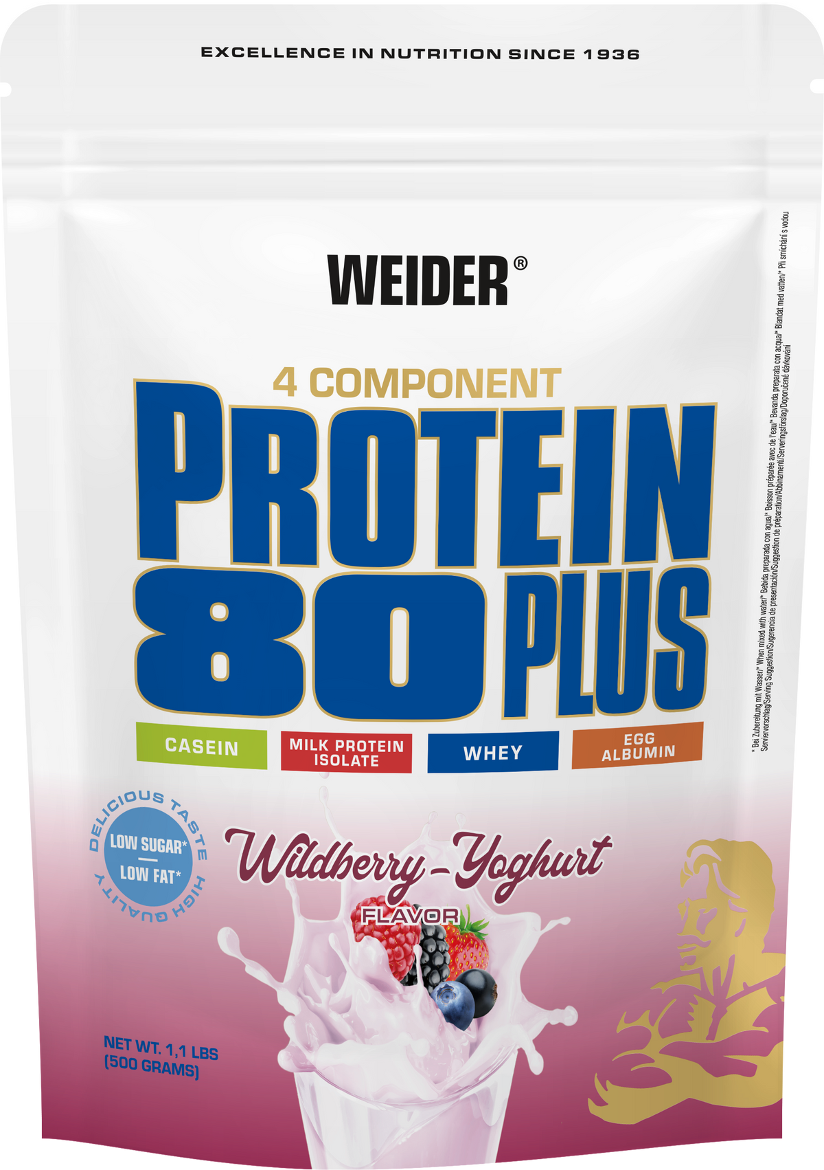 Protein 80 Plus (500g) Forest Fruit-Yoghurt