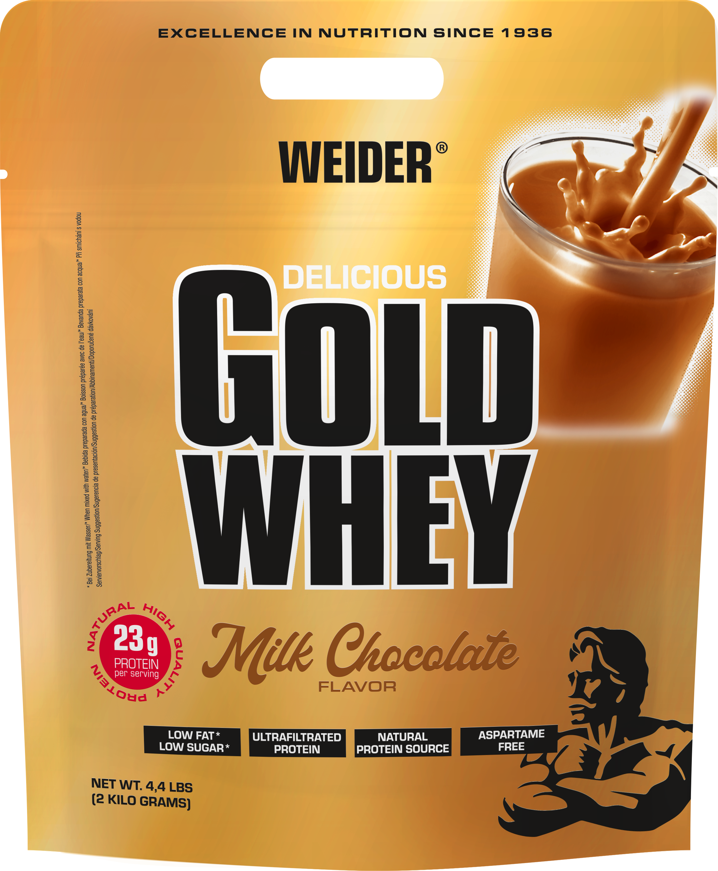 Gold Whey Protein (2000g) Chocolate