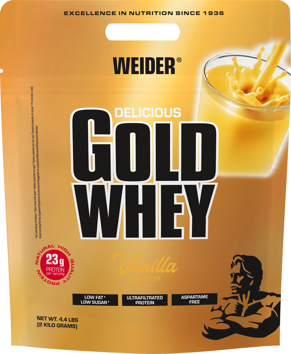 Gold Whey Protein (2000g) Vanilla
