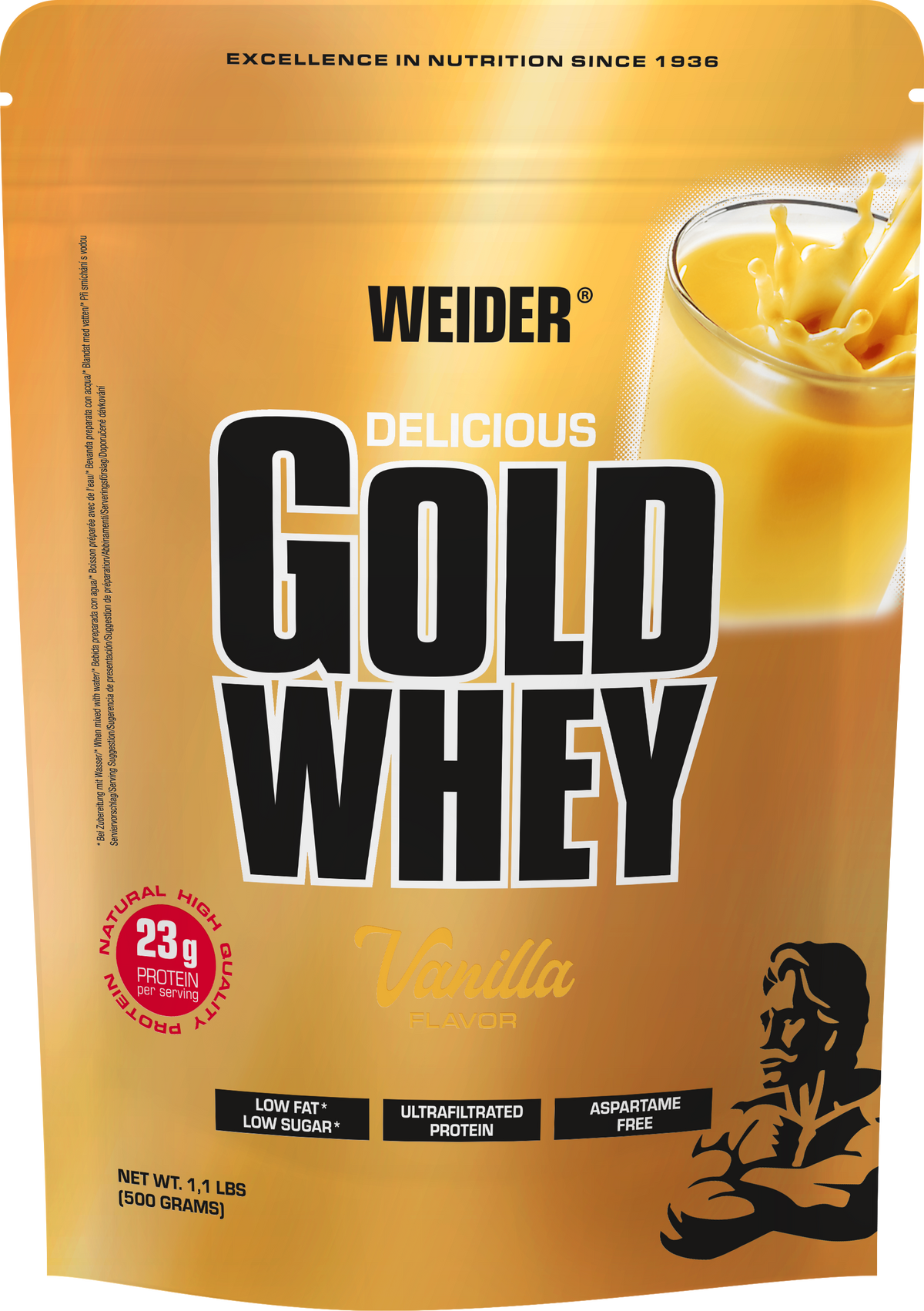 Gold Whey Protein (500g) Vanilla