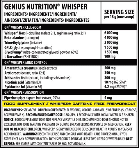 Whisper (400g)